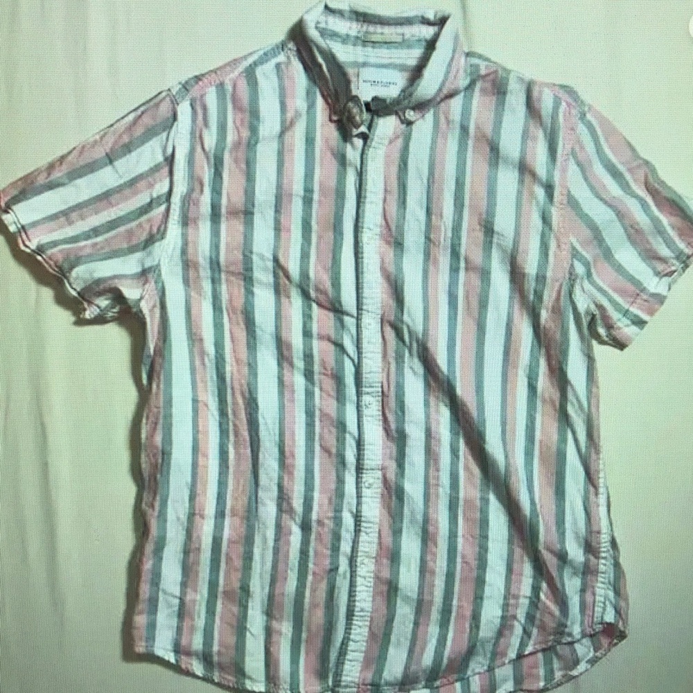 Striped Multicolor Men's Shirt